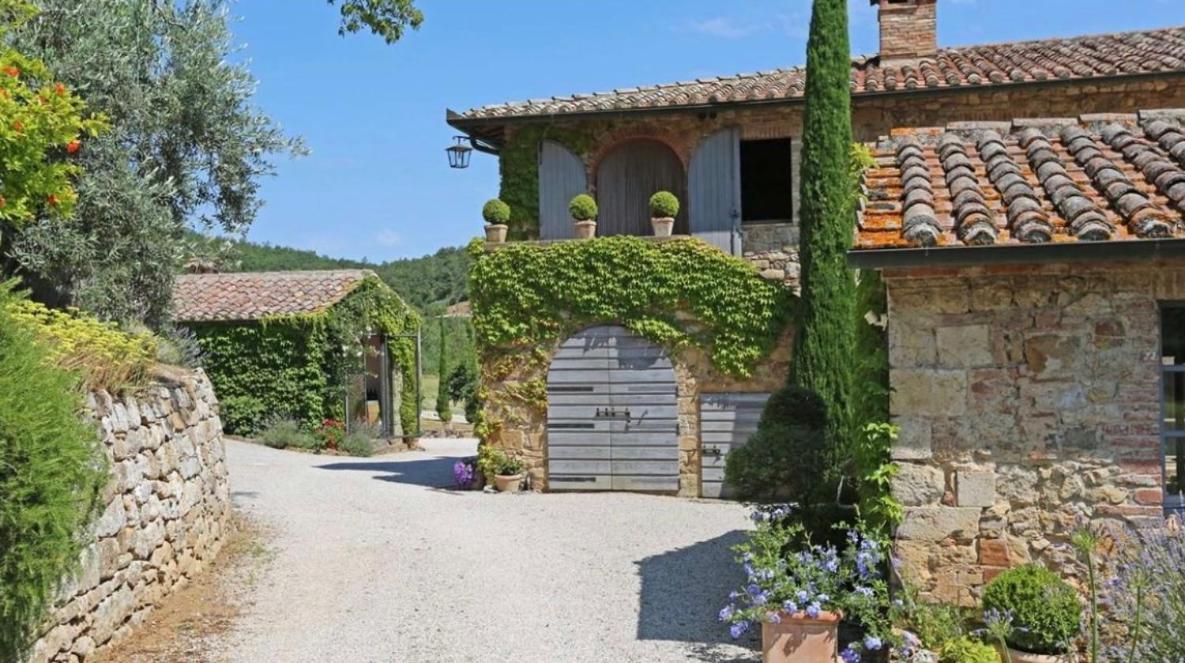 Abbadia Wine Relais Bed & Breakfast Montefollonico Bagian luar foto