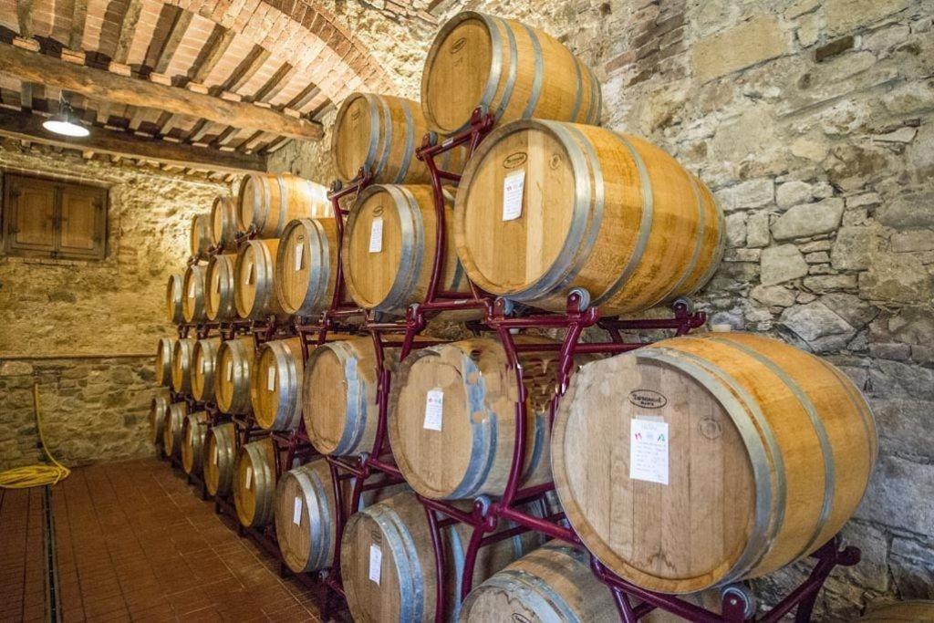 Abbadia Wine Relais Bed & Breakfast Montefollonico Bagian luar foto