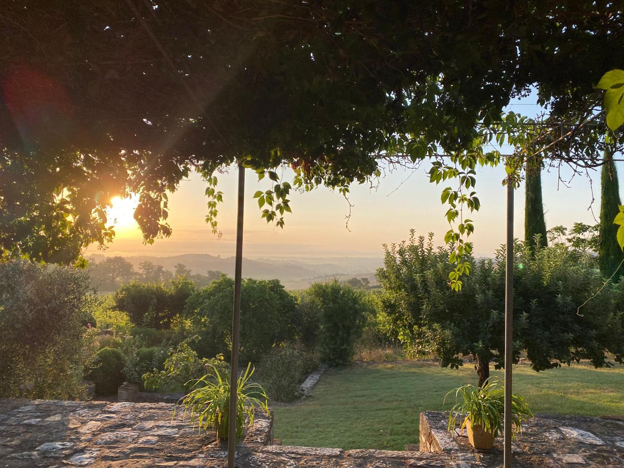 Abbadia Wine Relais Bed & Breakfast Montefollonico Bagian luar foto
