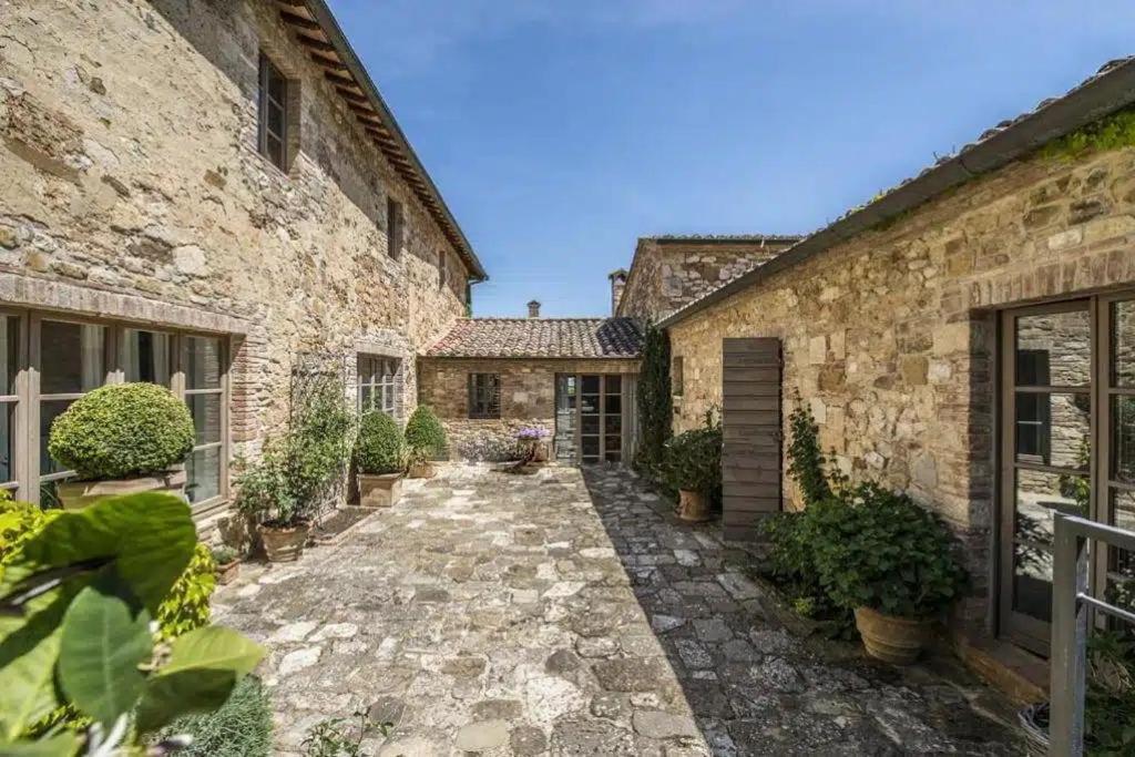 Abbadia Wine Relais Bed & Breakfast Montefollonico Bagian luar foto