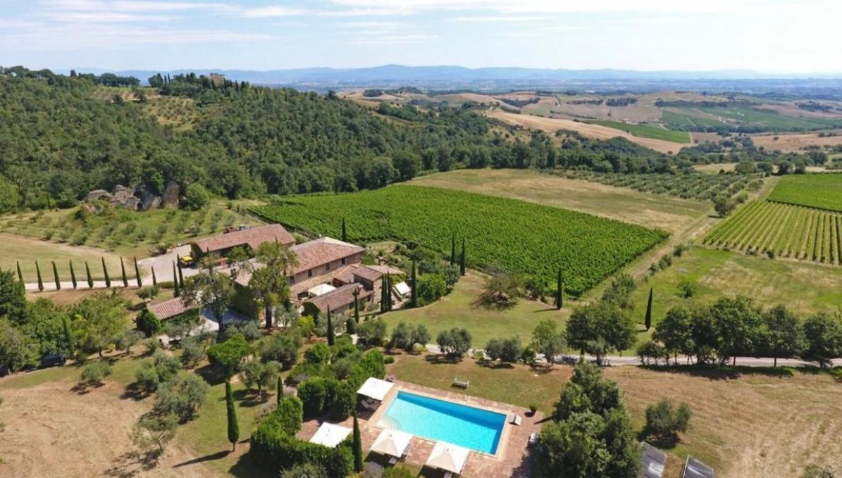 Abbadia Wine Relais Bed & Breakfast Montefollonico Bagian luar foto